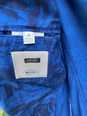 Slowear Montedoro Blue Tropic Cotton Blazer