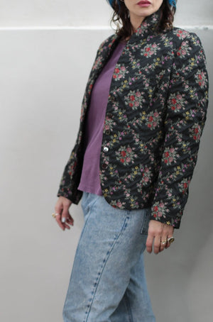 Vintage 90s Wool and Cashmere Boho Jacket