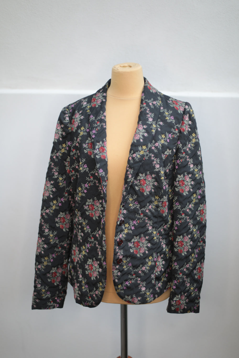 Vintage 90s Wool and Cashmere Boho Jacket