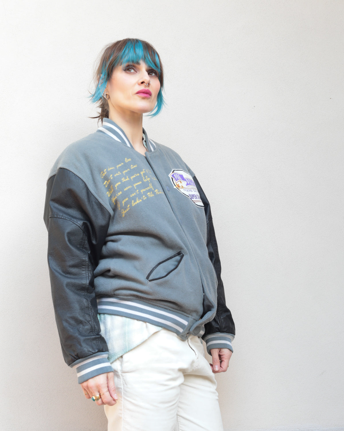 Vintage 80's College Jacket