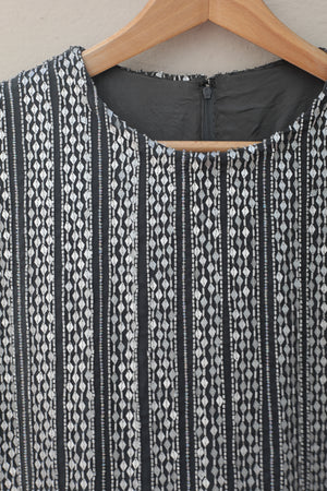 Vintage 60s Silk Sequin Dress