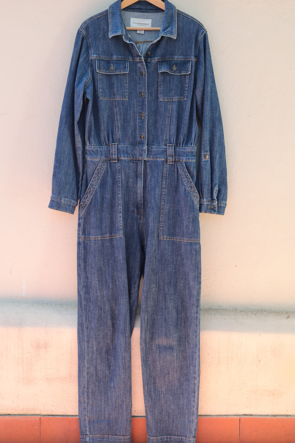 Preloved Denim Jumpsuit