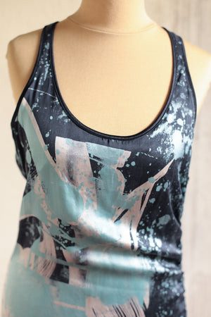 Diesel 00s Racerback Silk Dress