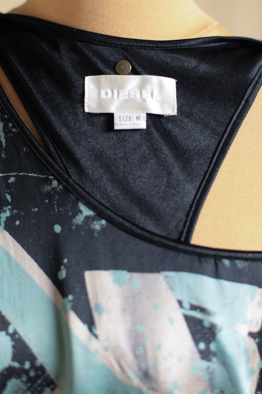 Diesel 00s Racerback Silk Dress