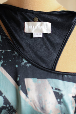 Diesel 00s Racerback Silk Dress
