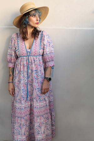 Antik Batik Helene Blockprint Dress