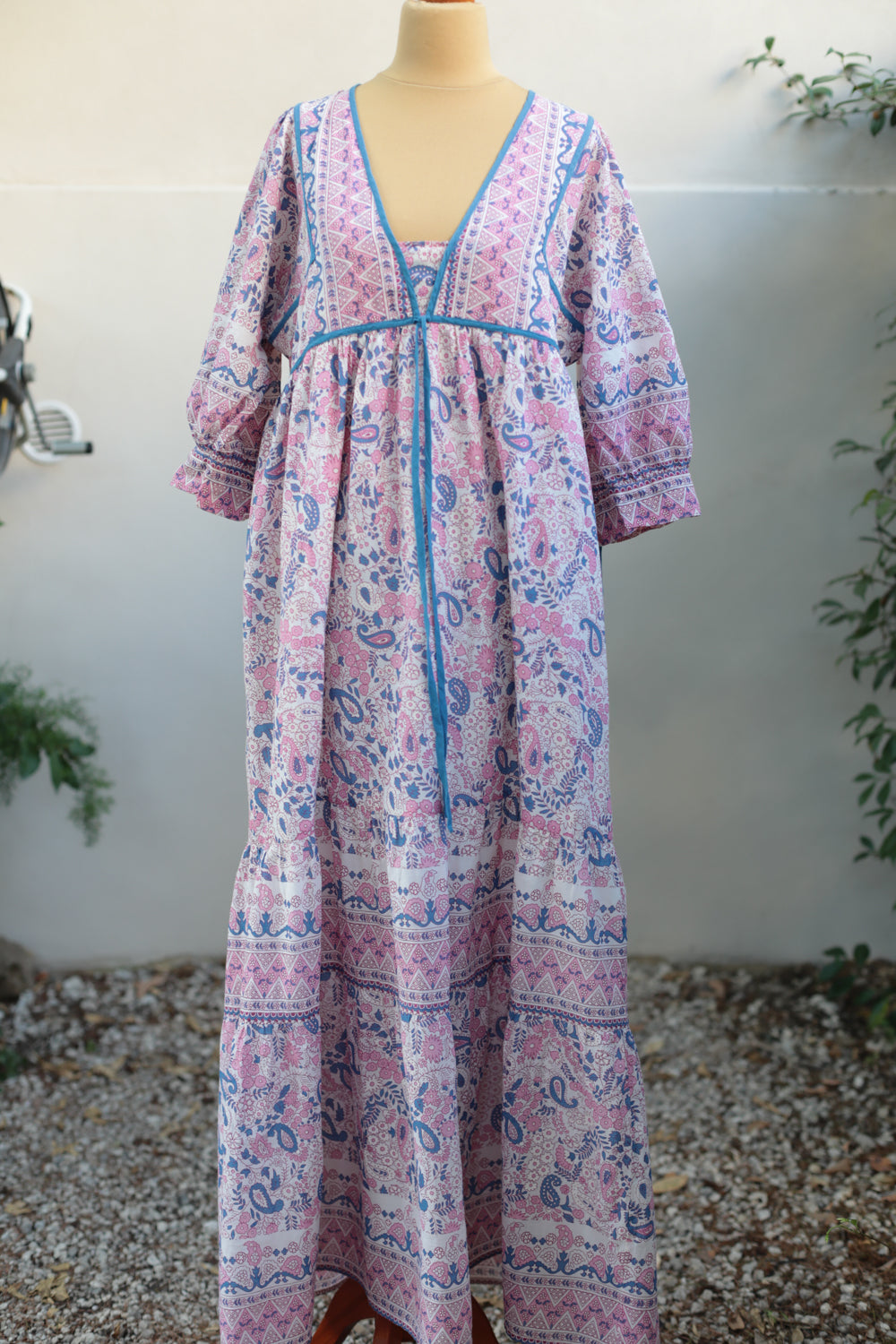 Antik Batik Helene Blockprint Dress