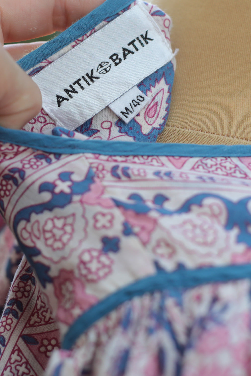 Antik Batik Helene Blockprint Dress