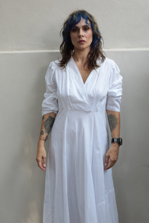 Vintage Cotton Maxi Dress