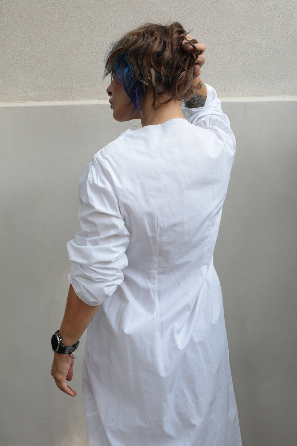 Vintage Cotton Maxi Dress