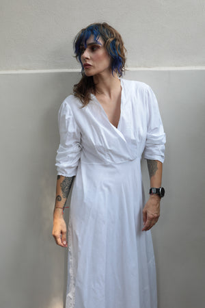 Vintage Cotton Maxi Dress