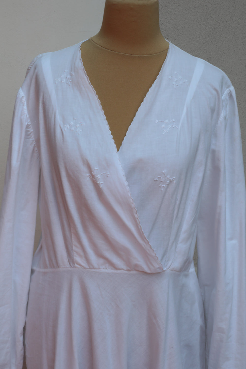 Vintage Cotton Maxi Dress