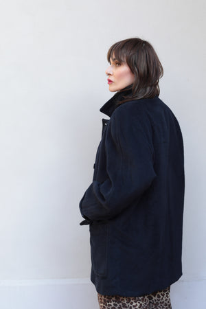 Yves Saint Laurent Menswear Cashmere and Wool Peacoat