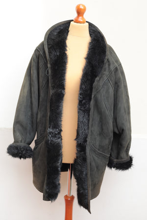 Vintage 90s High Quality Shearling