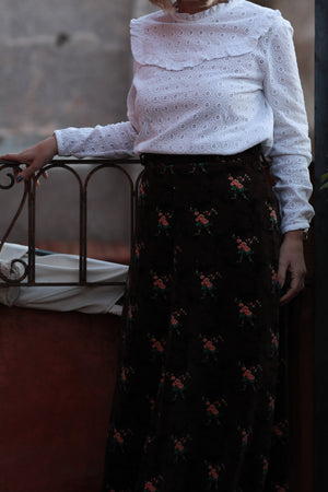 Sézane Cotton Lace Blouse