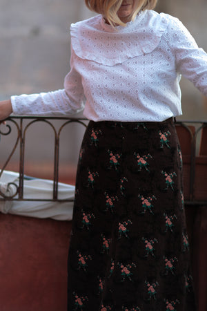 Sézane Cotton Lace Blouse