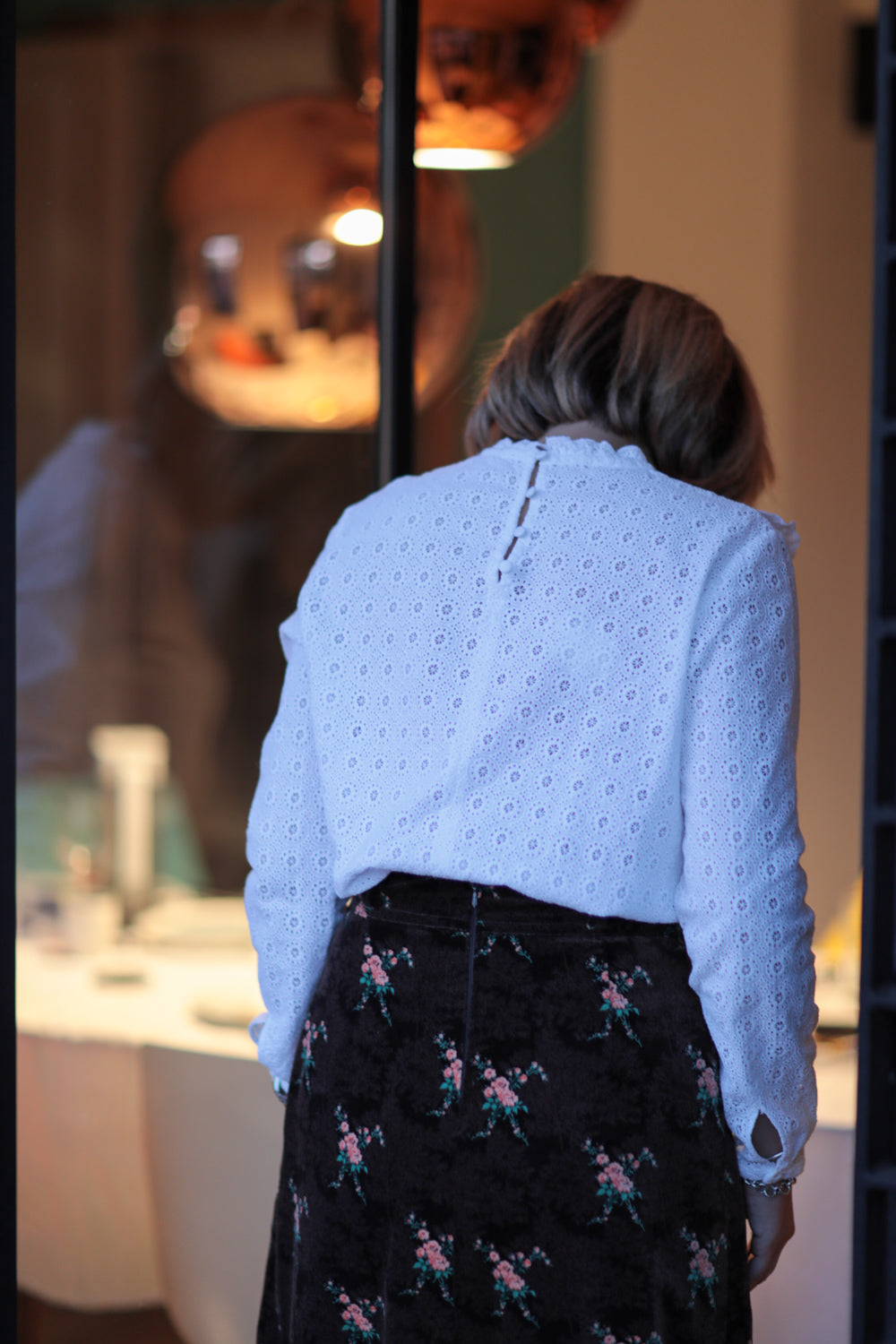 Sézane Cotton Lace Blouse