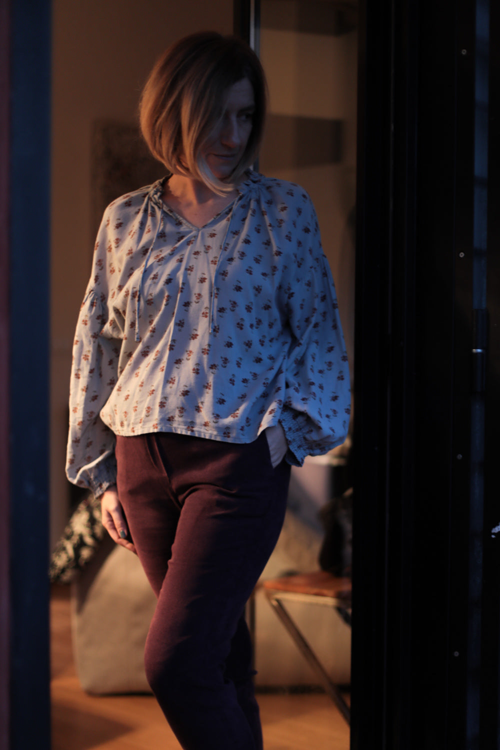 The New Society Organic Cotton Blouse