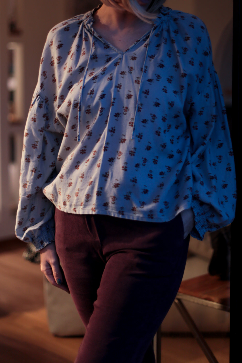 The New Society Organic Cotton Blouse