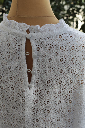 Sézane Cotton Lace Blouse