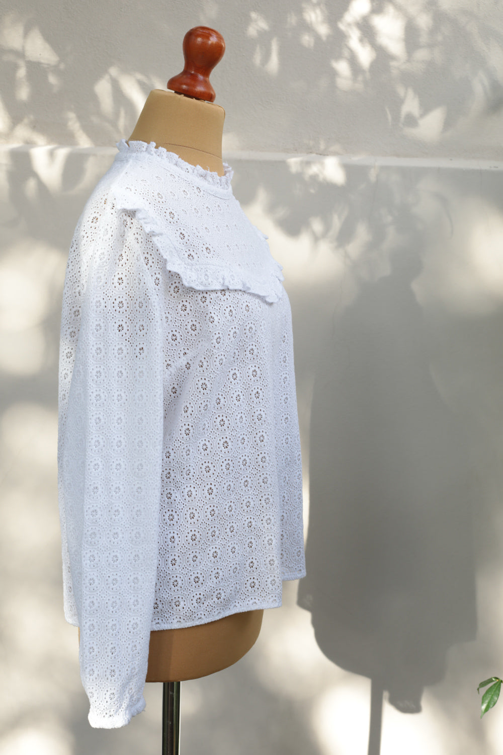 Sézane Cotton Lace Blouse