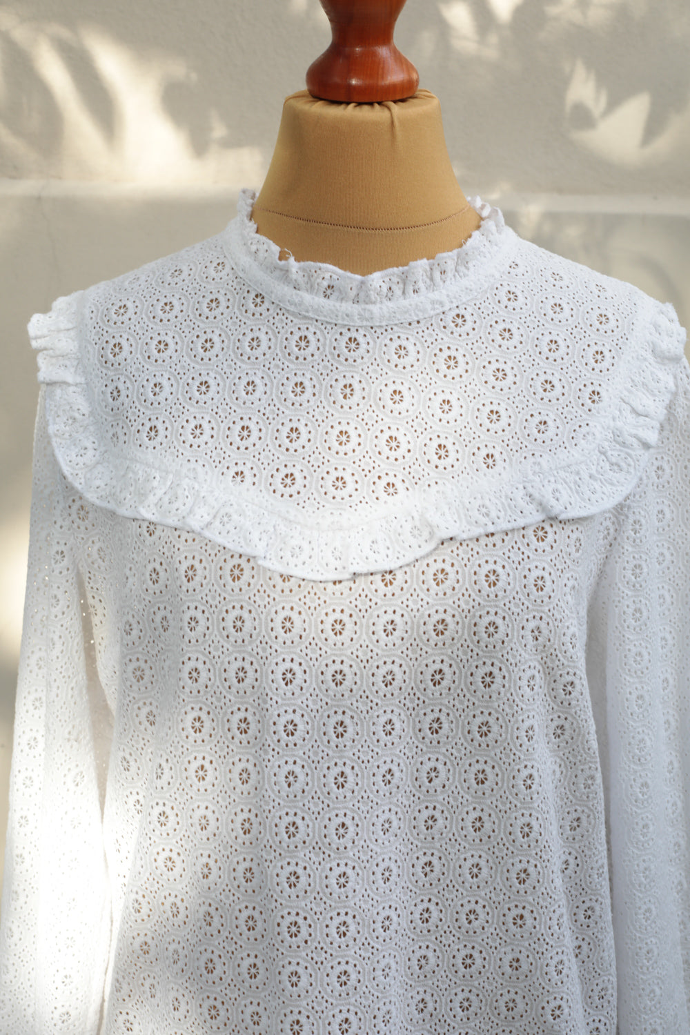 Sézane Cotton Lace Blouse