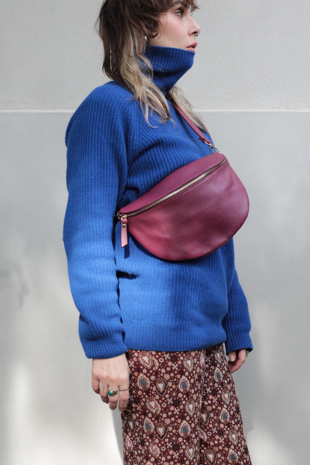 New Leather Fanny Pack