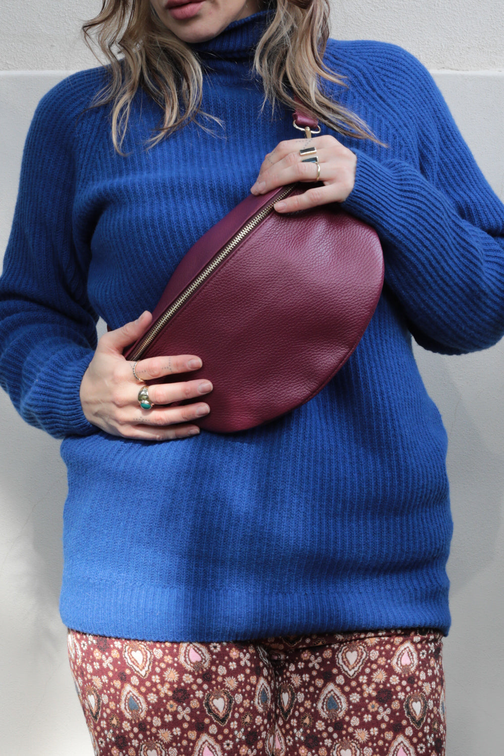 New Leather Fanny Pack