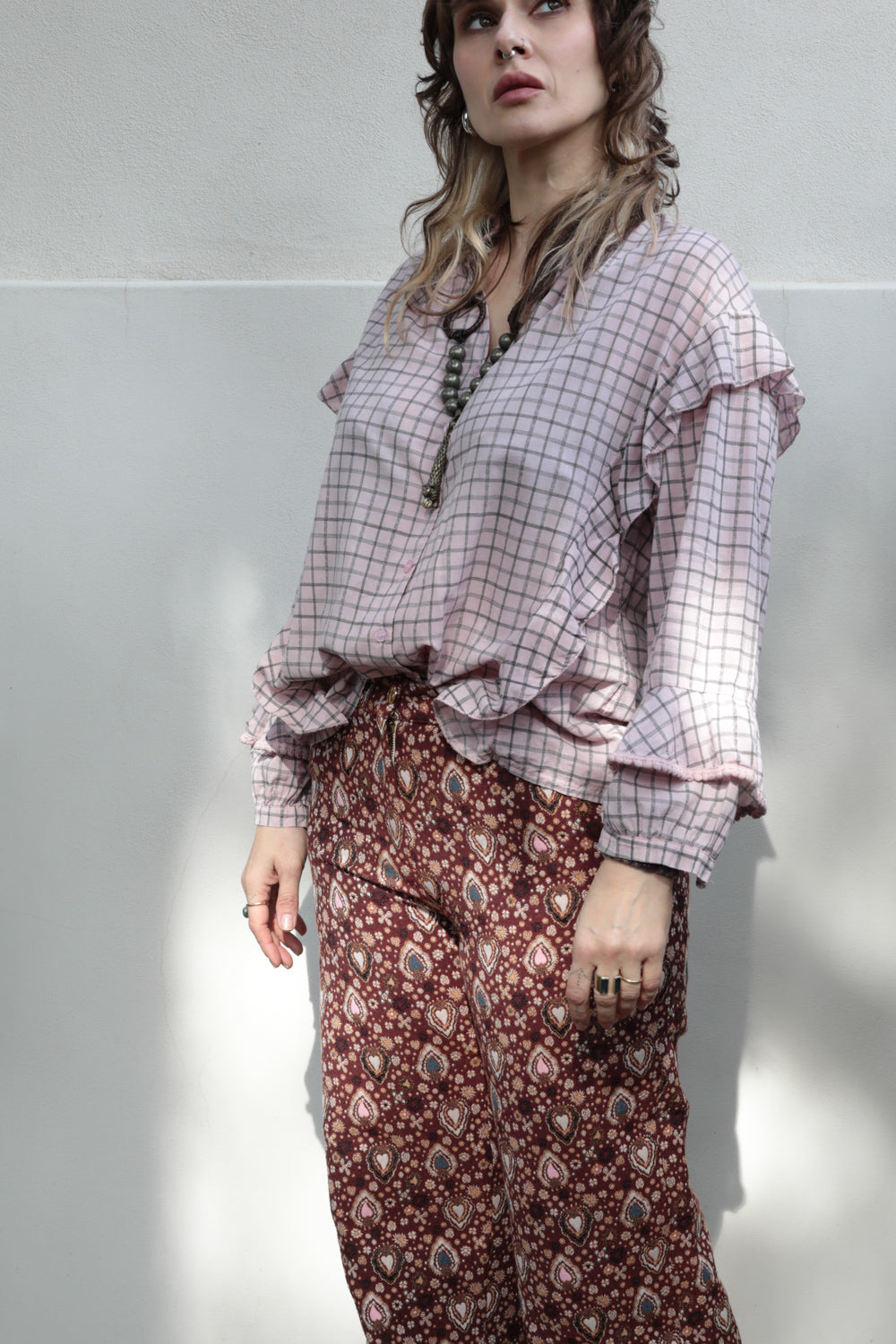 Preloved Antique Rose  Shirt