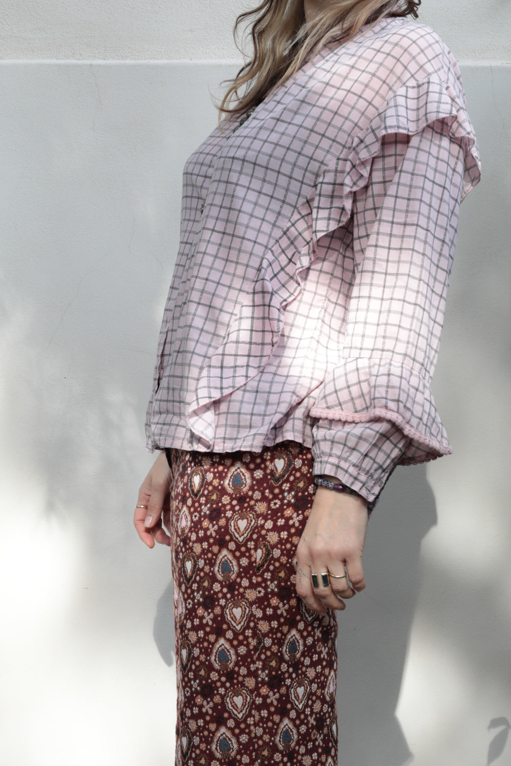 Preloved Antique Rose  Shirt