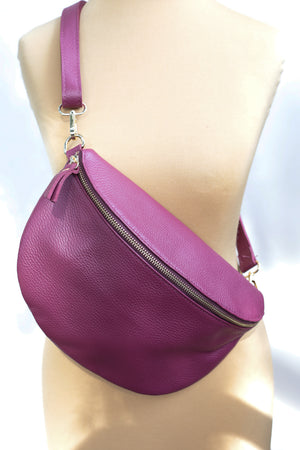 New Leather Fanny Pack