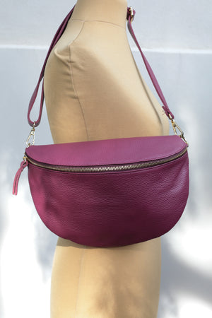 New Leather Fanny Pack
