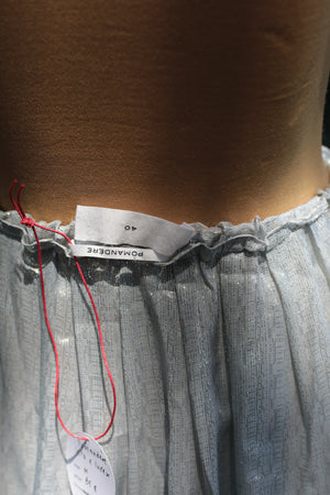 Preloved Pomandère Silk and Lurex Skirt