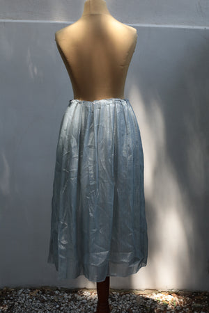 Preloved Pomandère Silk and Lurex Skirt