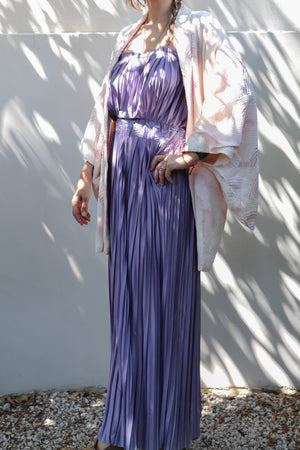 Pink Cloud - Vintage Japanese Haori Kimono