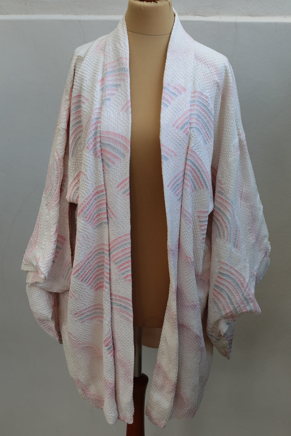 Pink Cloud - Vintage Japanese Haori Kimono