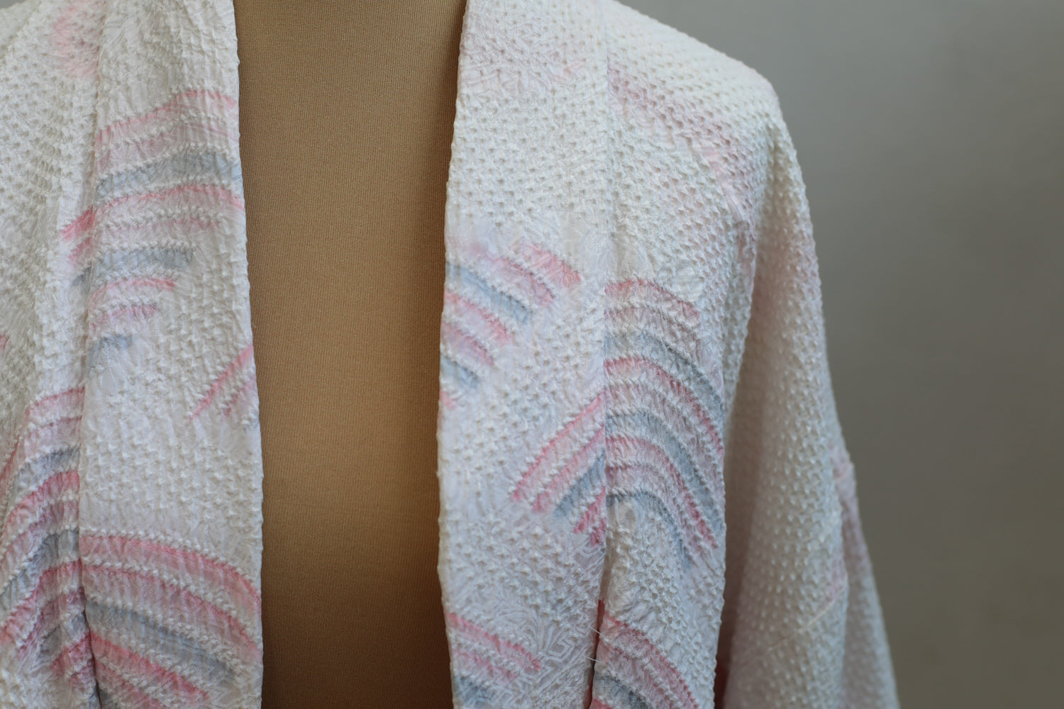 Pink Cloud - Vintage Japanese Haori Kimono
