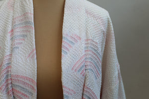 Pink Cloud - Vintage Japanese Haori Kimono