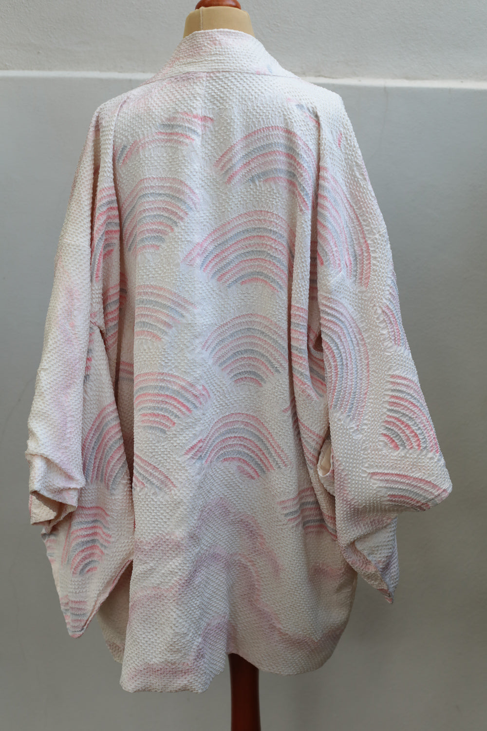Pink Cloud - Vintage Japanese Haori Kimono