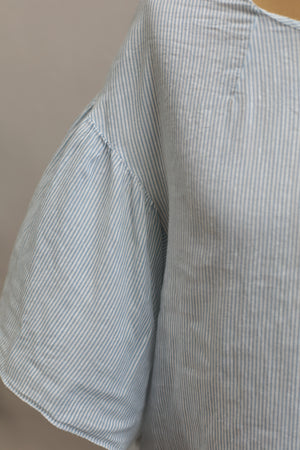 Pomandère Flutter Sleeve Blouse