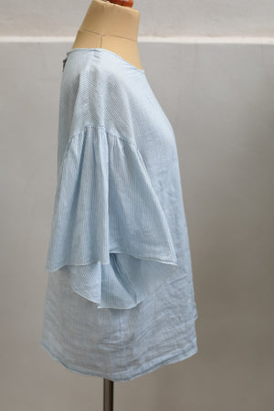 Pomandère Flutter Sleeve Blouse