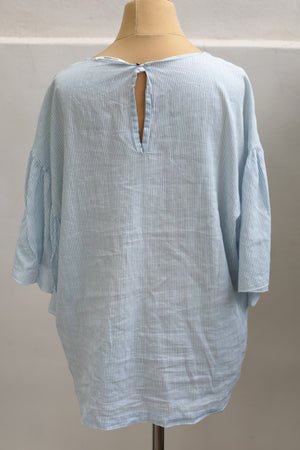 Pomandère Flutter Sleeve Blouse