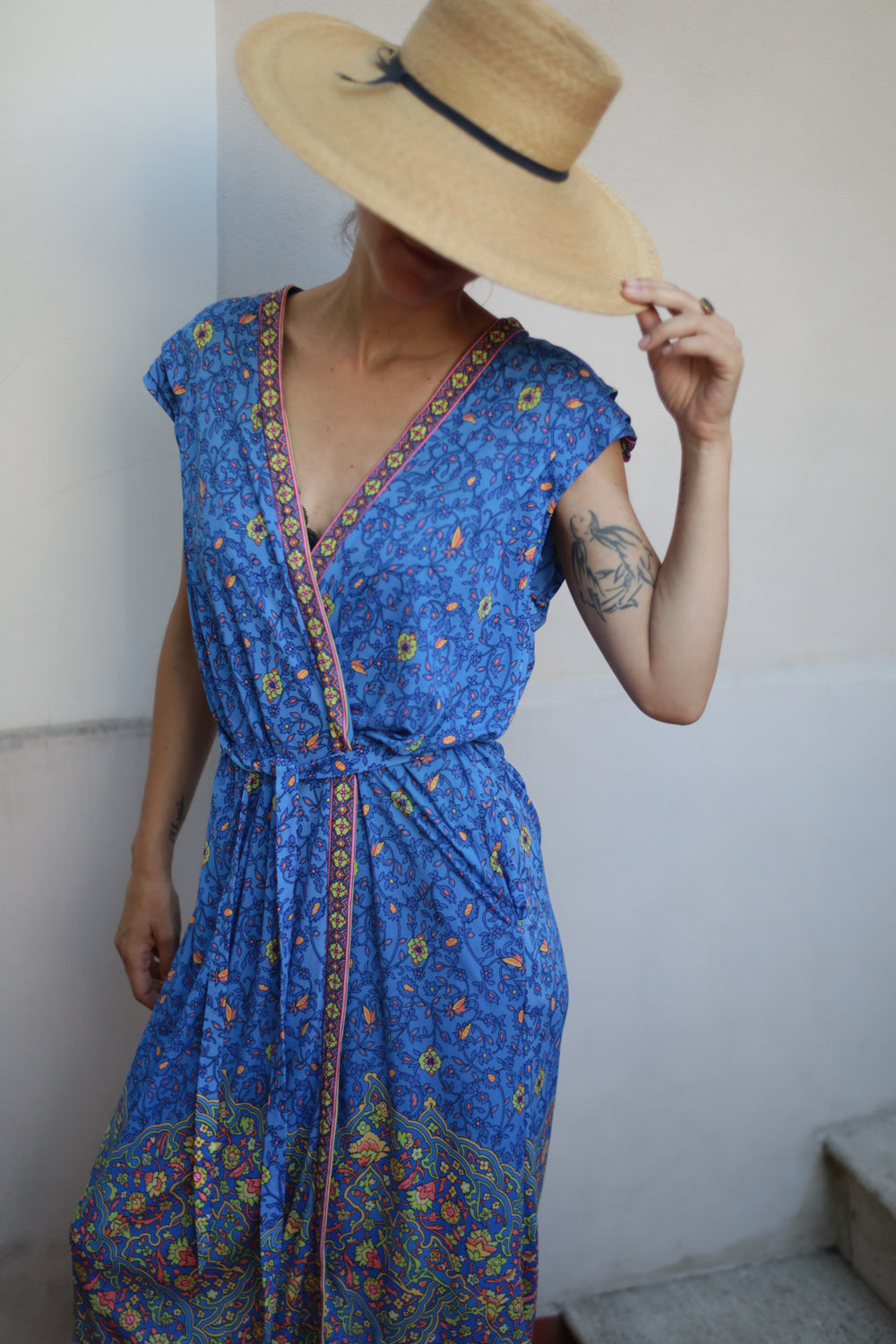 Vintage Seventies Wrap Dress