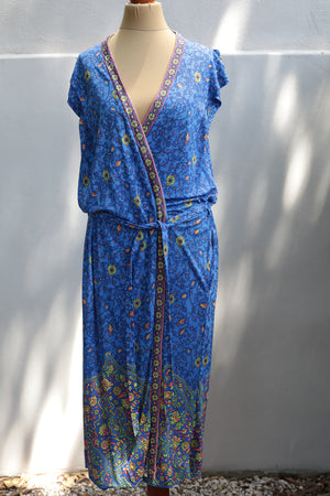 Vintage Seventies Wrap Dress