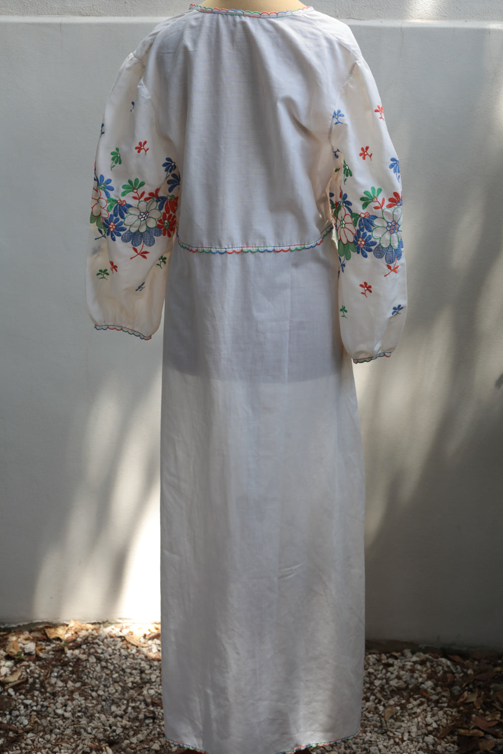 Vintage 70s Romantic Boho Dress