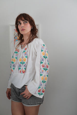 Antique Romanian Blouse