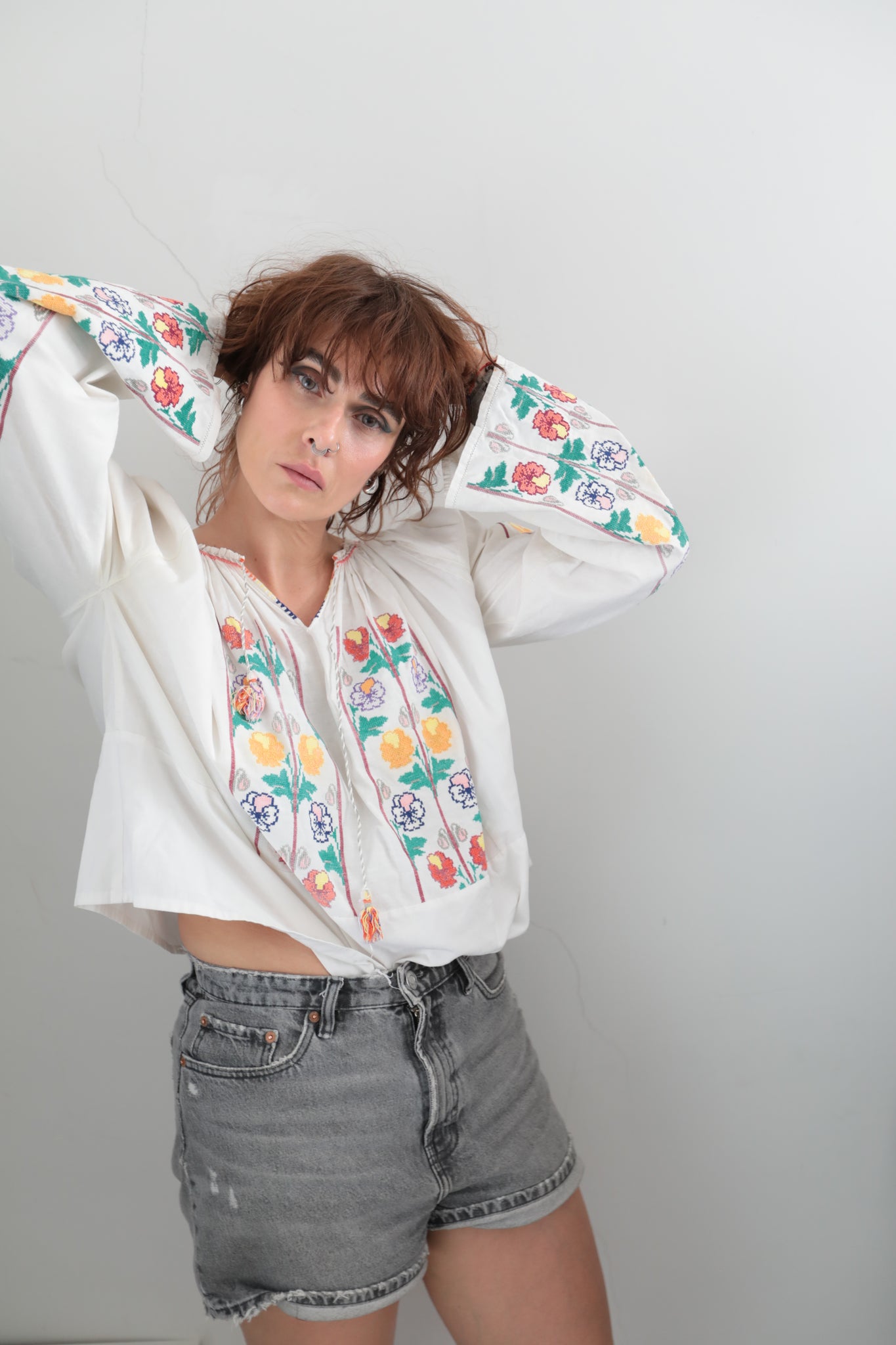Antique Romanian Blouse
