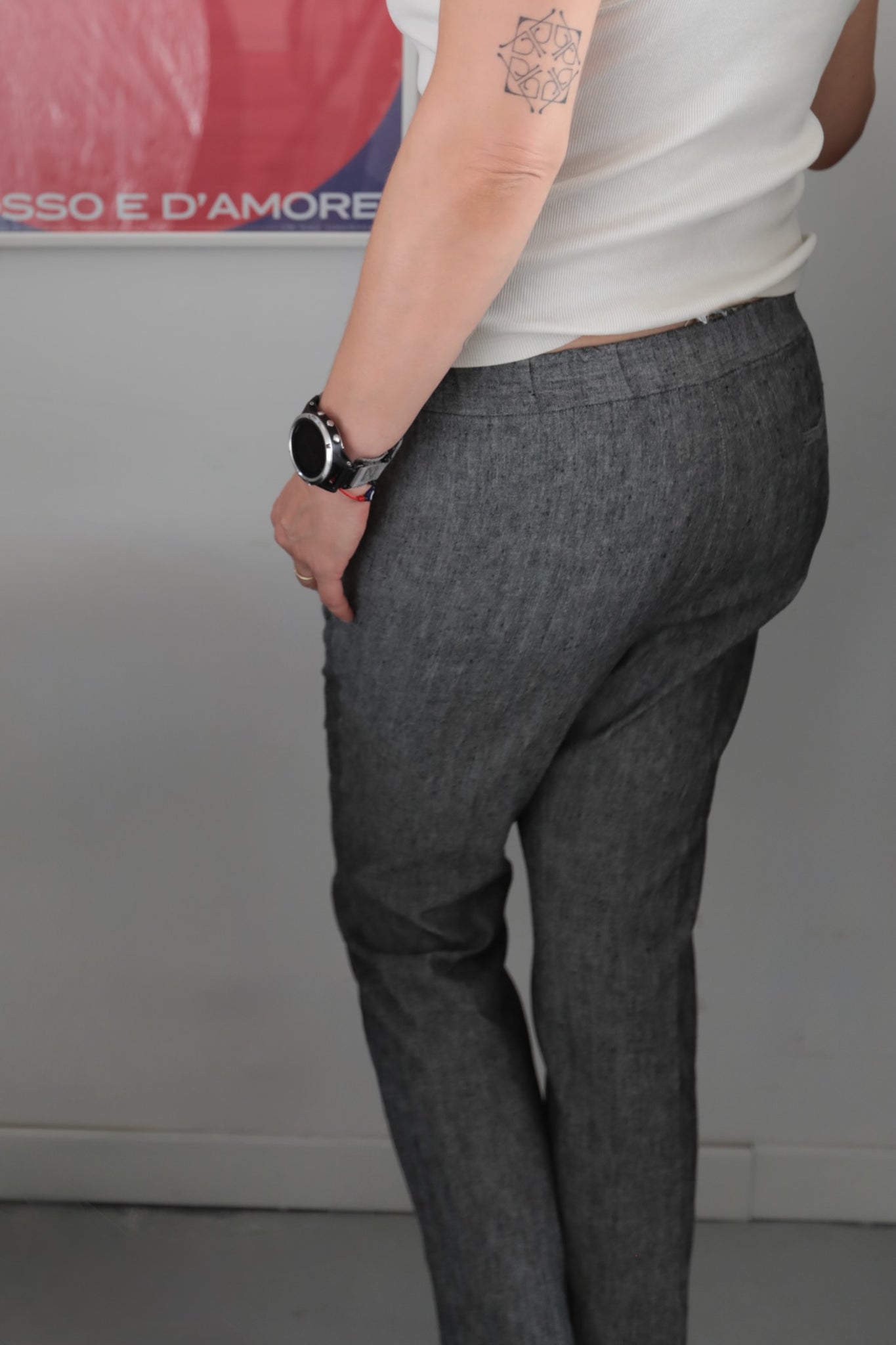 Suzie Winkle Grey Pants