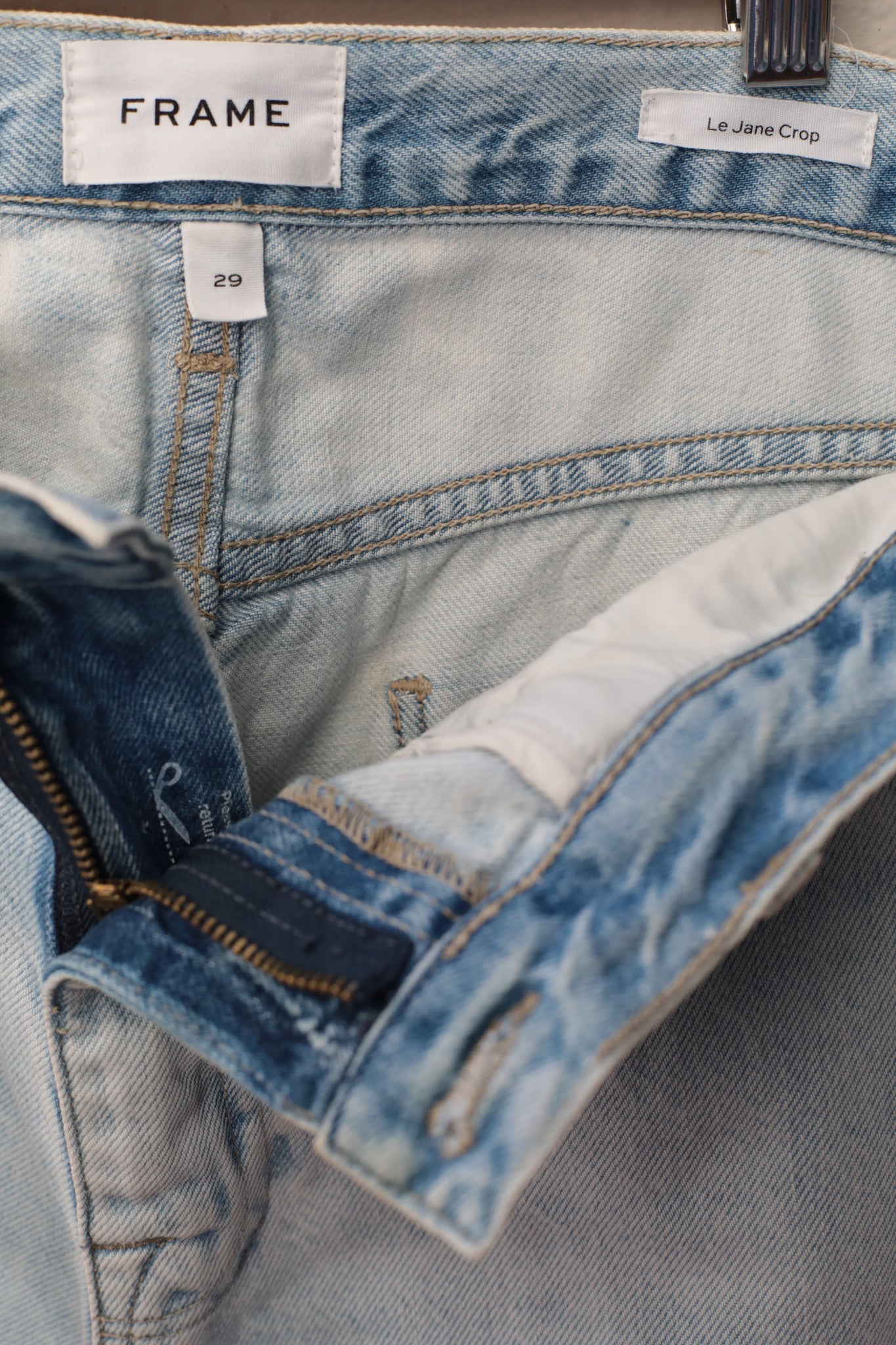 Frame Denim Le Jane Crop Jeans 29
