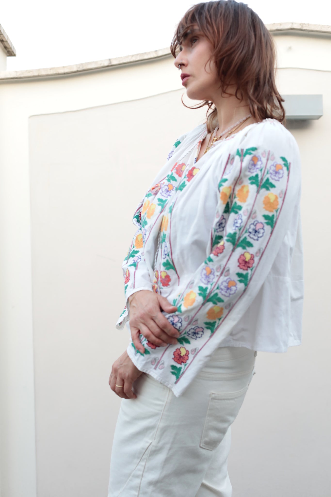 Antique Romanian Blouse